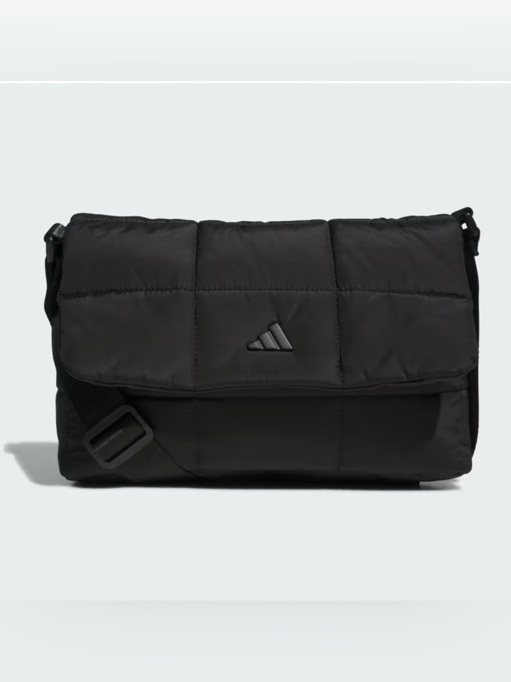 NWT ADIDAS WOMEN'S QUILTED CROSSBODY- BLACK